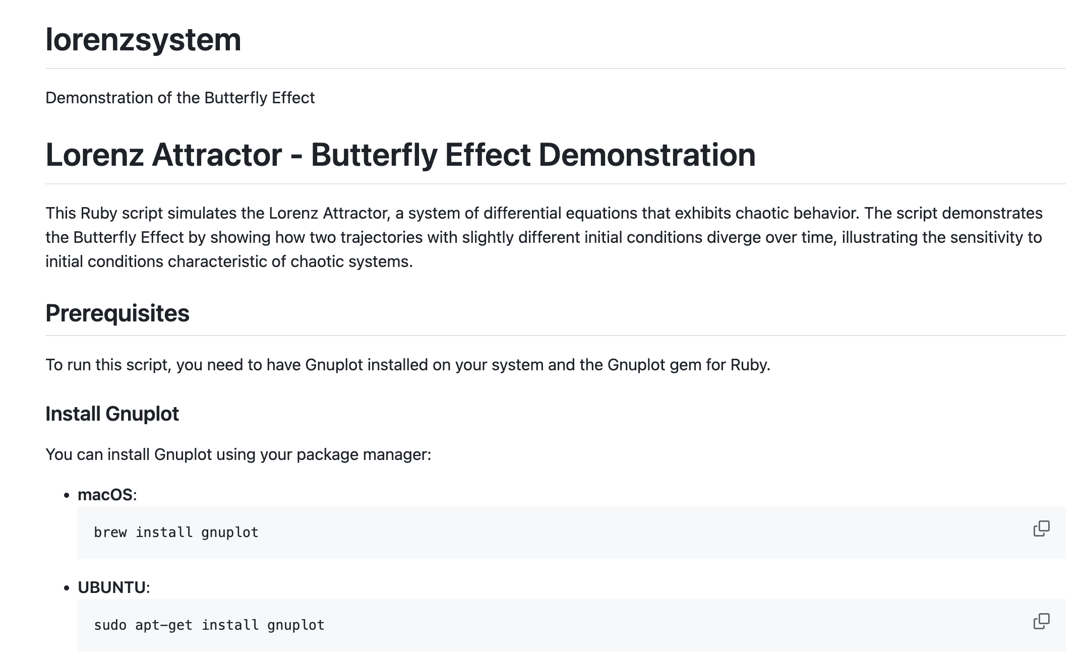 The Lorenz System (Butterfly Effect)